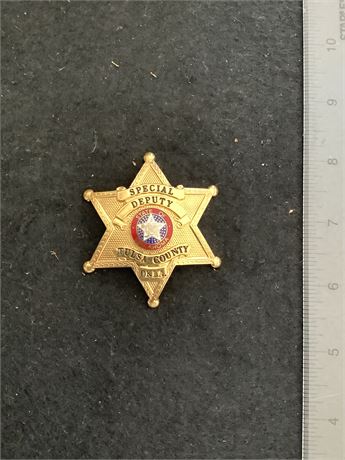 Tulsa County, Oklahoma Special Deputy Badge