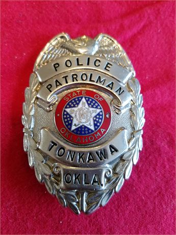 Police patrolman Tonkawa Oklahoma
