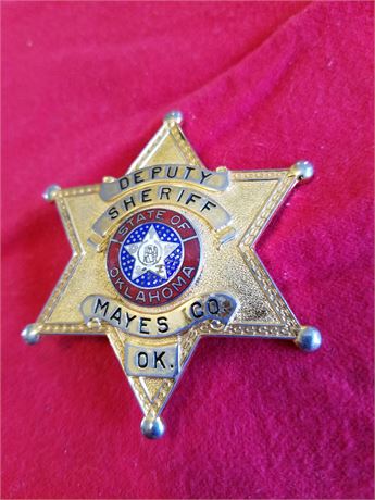 Deputy sheriff Mayes co. Oklahoma