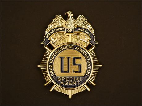 DEA Special Agent Replica Badge