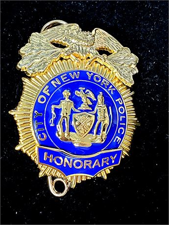 New York NYPD Honorary Chief