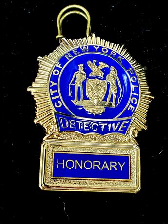 New York NYPD Honorary Detective