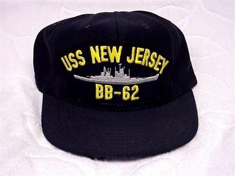 USS New Jersey BB-62 (battleship) Ball Cap