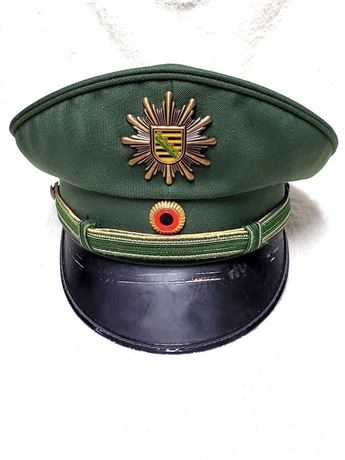 Sachsen Germany State Police Visor Hat