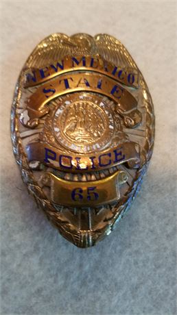 1960's New Mexico state police hallmarked