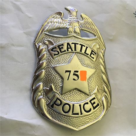 Seattle Washington Police Patrolman