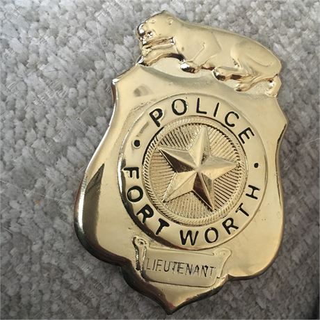 Fort Worth Texas Police Lieutenant