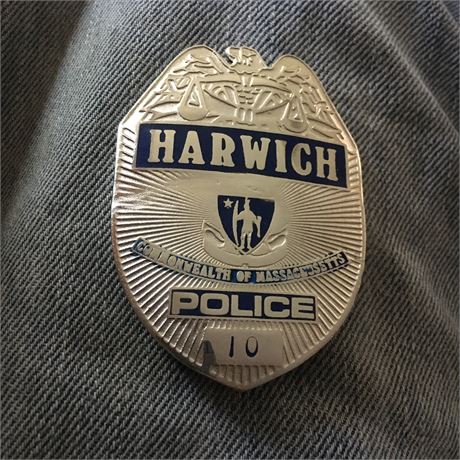 Harwich Massachusetts Police Patrolman Badge