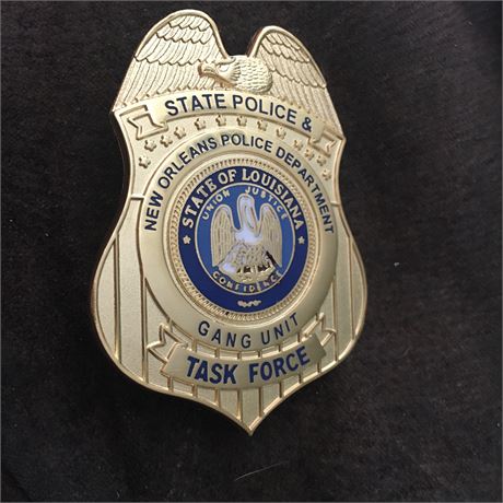 Louisiana State Police & New Orleans Police Dept. Gang Unit Task Force