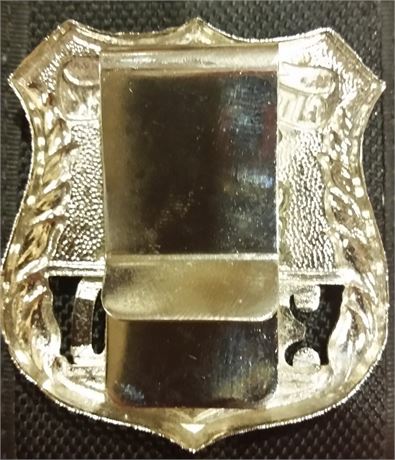 Large Full Size Money Clip (from NYC Police Magazine Spring 3100 Gift Shop)