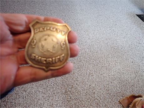 new york deputy sheriff badge late 1800s bx 31