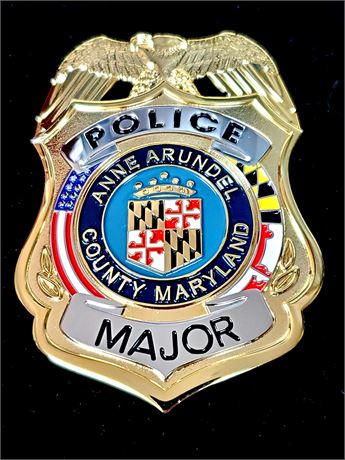 Anne Arundel County Maryland Police Major