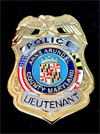 Anne Arundel County Maryland Police Lieutenant