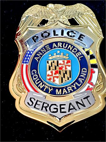 Anne Arundel County Maryland Police Sergeant