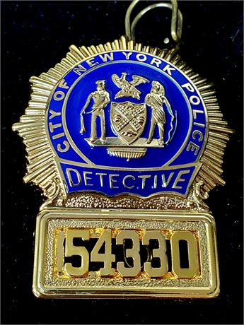 New York NYPD Detective # 54330