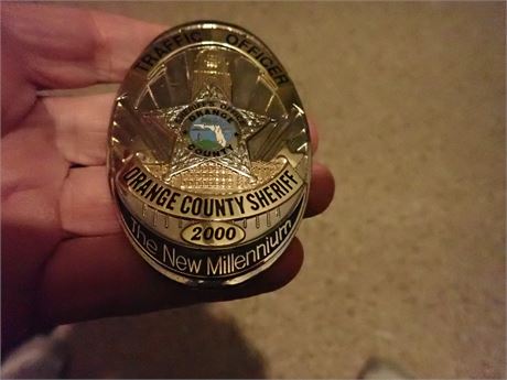 ORANGE COUNTY FLORIDA SHERIFF  DEPARTMENT BADGE BX 6