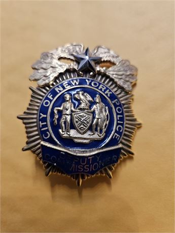 City of New York Police Department Deputy Commissioner Shield