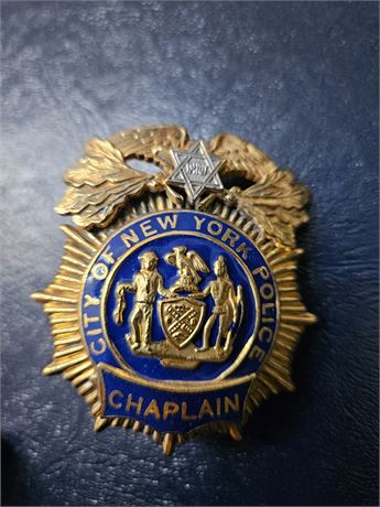 City of New York Police Department  Chaplain Shield