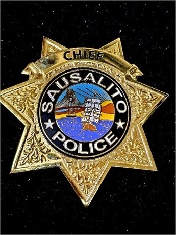 Sausalito California Police Chief