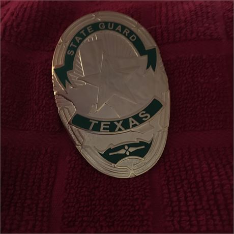 Texas State Guard MP badge