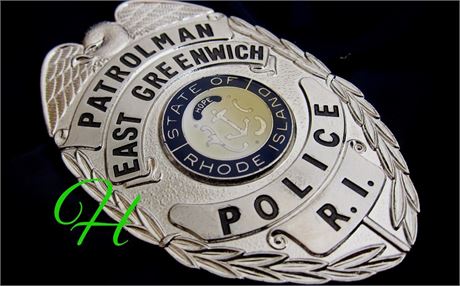 Patrolman, East Greenwich Police, State of Rhode Island / hallmark