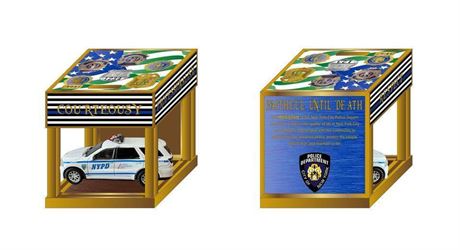 Personalized NYPD Display Box
