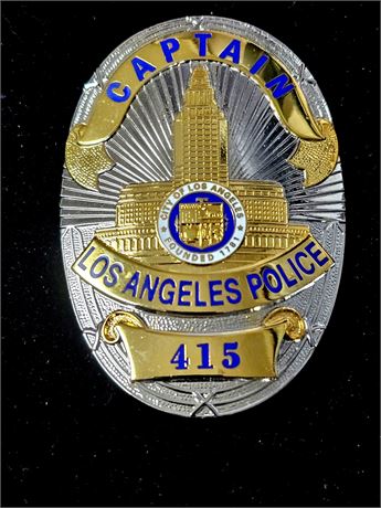 Los Angeles California Police Department (LAPD) Captain # 415
