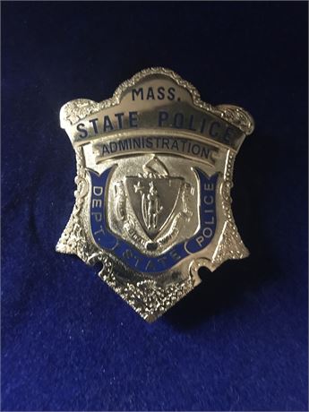 Massachusetts State Police ADMINISTRATION rank