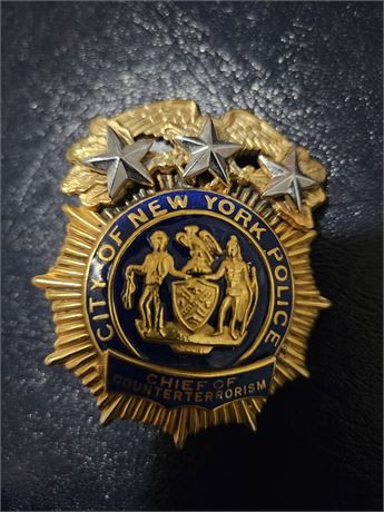 New York City Police Department Chief of Counterterrorism
