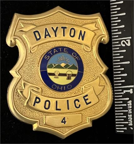 Dayton Ohio Police badge