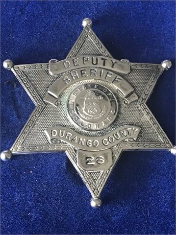 Durango County Colorado Deputy Sheriff (please read description)