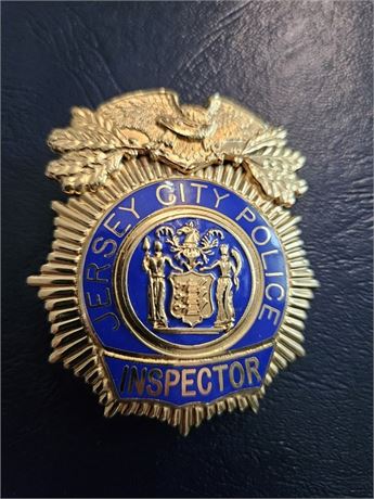 Jersey City New Jersey Inspector Shield