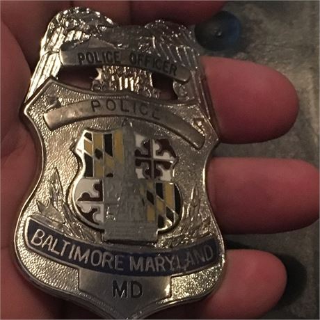 Baltimore Maryland Police Officer REDUCED