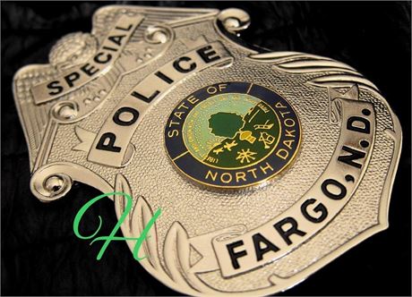Police badge / Special Police, Fargo, North Dakota, hallmark