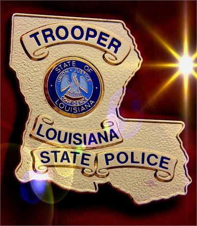 Police badge / Trooper, Lousiana State Police / SALE !!