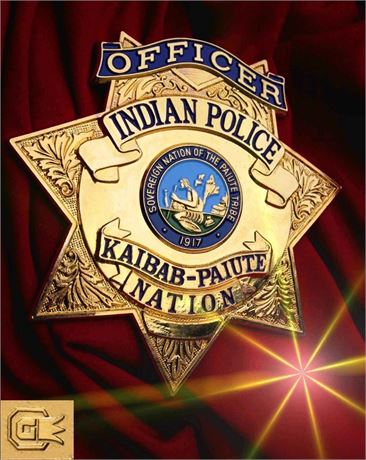 Officer, Indian Police, Kaibab - Paiute Nation,  Arizona / hallmark / SALE !!