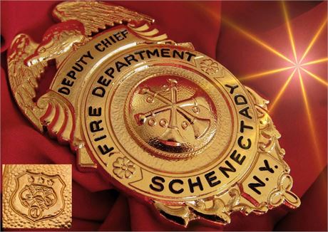 * Deputy Chief * Fire Department Schenectady, New York / SALE !!