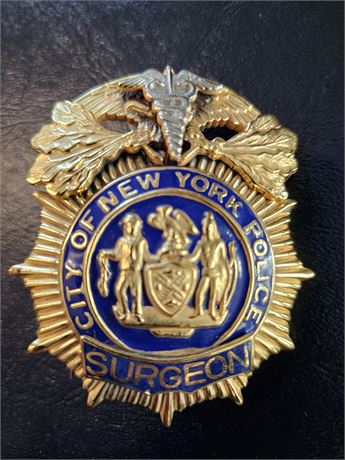 New York City Police Department Surgeon Shield