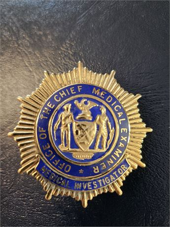 New York City Office of the Chief Medical Examiner Medical Investigator Shield