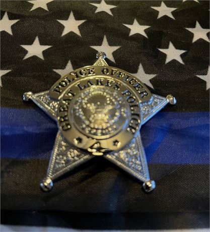 Great Lakes police Officer hallmarked