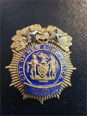 City of New York Police Department Assistant Commissioner Shield