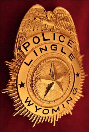 Lingle Police, Goshen County, Wyoming / hallmark