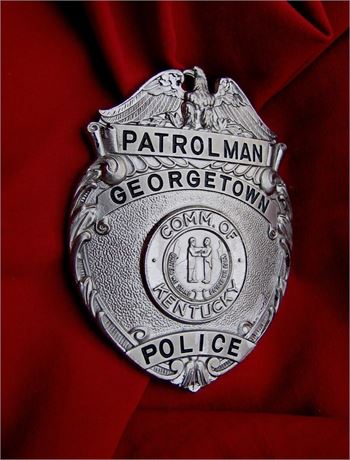 * Patrolman * , Georgetown Police, Kentucky, hallmark