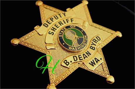 * Deputy Sheriff * , State of Washington, hallmark