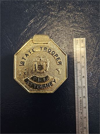 New York State Police Attorney Shield