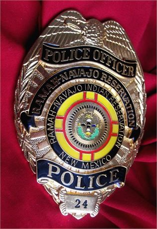 Police Officer, Ramah Navajo Indian Reservation Police, New Mexico, hallmark
