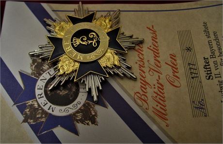 Historical German Order, Bavarian Military Order of Merit, Merenti / Bayern 1866
