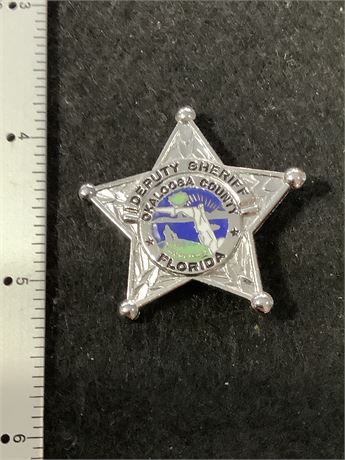 State of Florida Okaloosa County Sheriff Deputy Badge