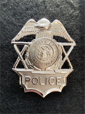State of Michigan Police Badge