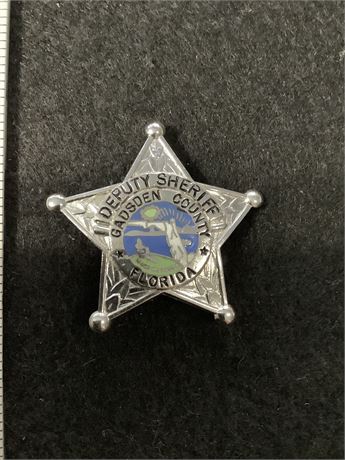 State of Florida Gadsden County Sheriff Deputy Badge